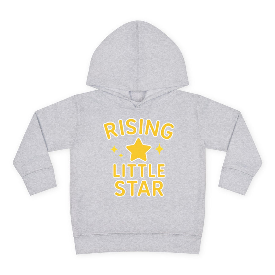 Rising Little Star Toddler Hoodie Yellow Star Pullover for Kids