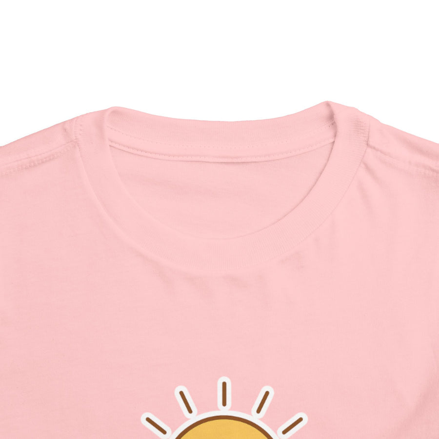 Shine-On Toddler T-Shirt — Happy Sun Smiley Graphic Tee