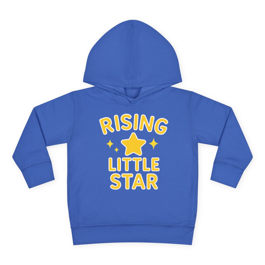 Rising Little Star Toddler Hoodie Yellow Star Pullover for Kids