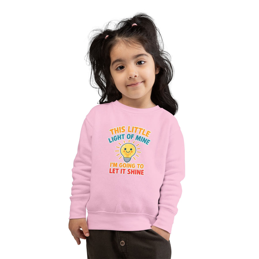 This Little Light of Mine Toddler Sweatshirt Pullover