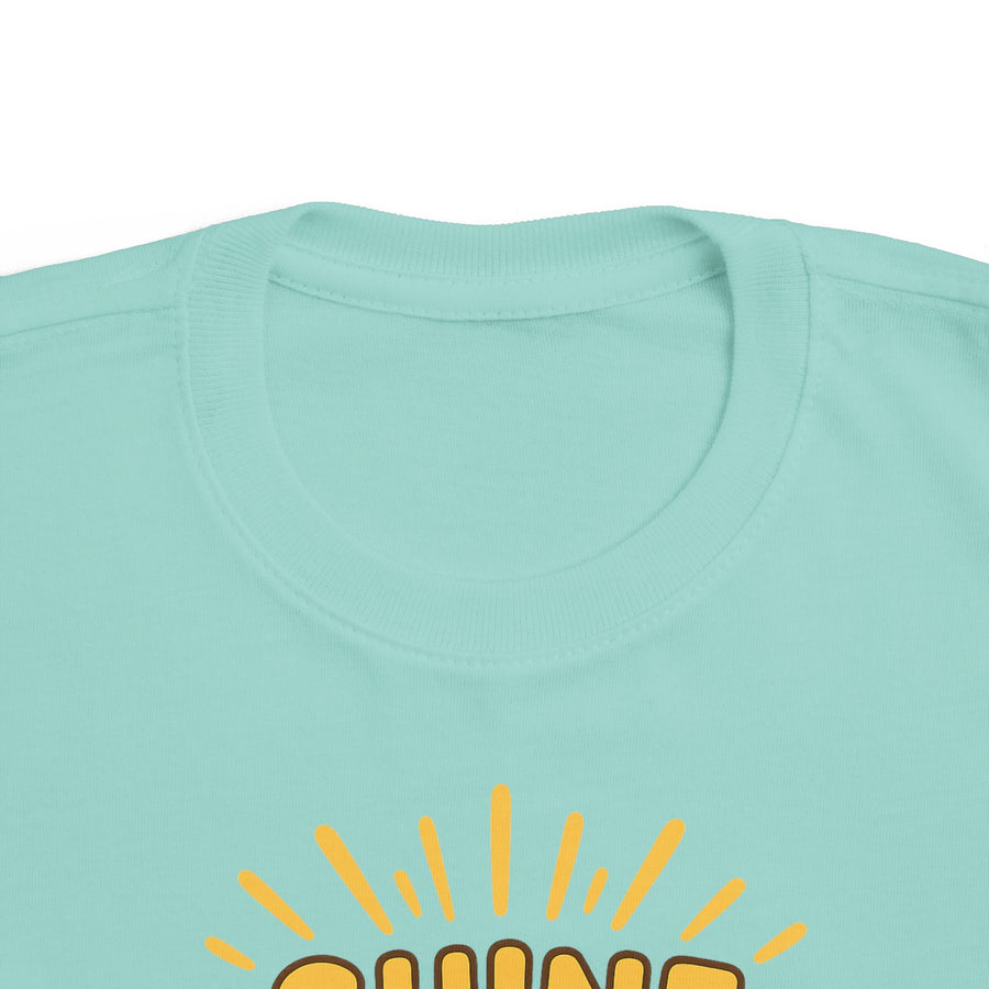 Shine Your Light Toddler T-Shirt — Bright Positive Kids Tee