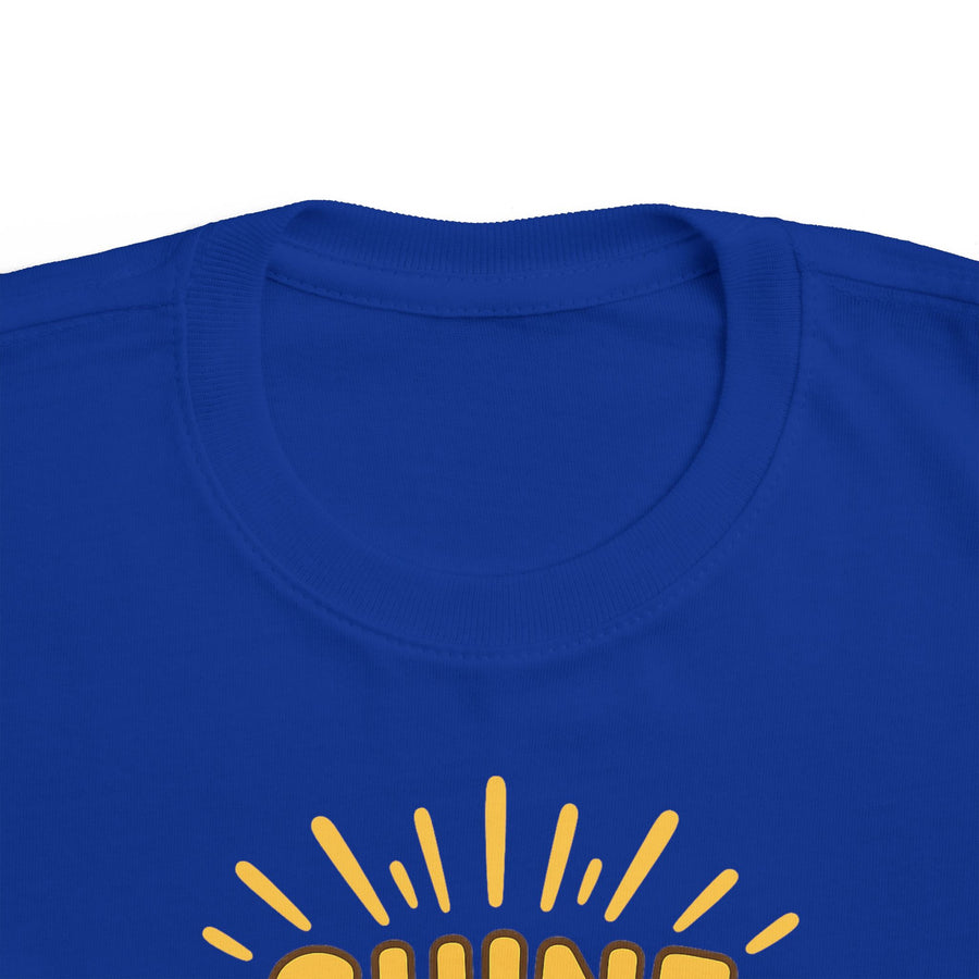 Shine Your Light Toddler T-Shirt — Bright Positive Kids Tee