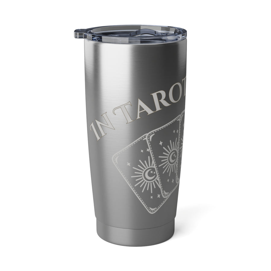 Tarot Card Stainless Tumbler – Vagabond Tarot Design 20oz