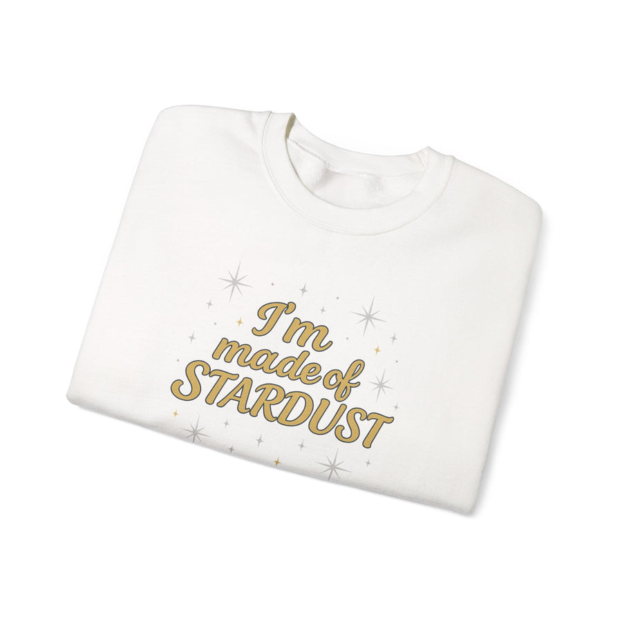 I'm Made of Stardust Crewneck Unisex Sweatshirt Heavy Blend™, Cosmic Gift, Astrology Lover