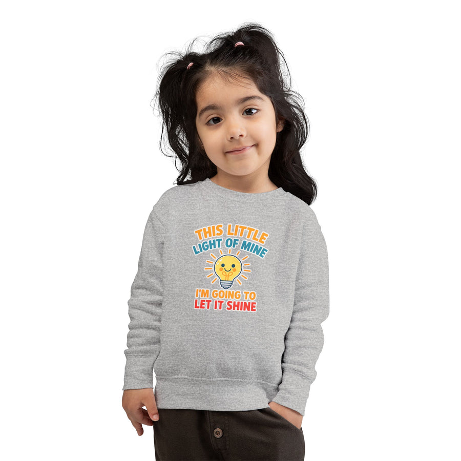 This Little Light of Mine Toddler Sweatshirt Pullover
