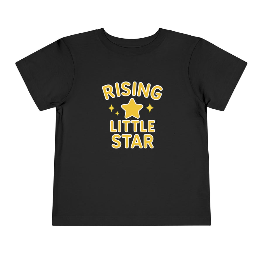 Rising Little Star Toddler T-Shirt – Cute Yellow Star Graphic