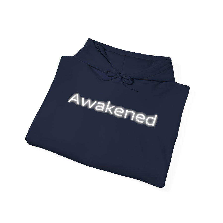 Awakened Unisex Heavy Blend Hoodie, Cozy Sweatshirt, Casual Wear, Spiritual Gift