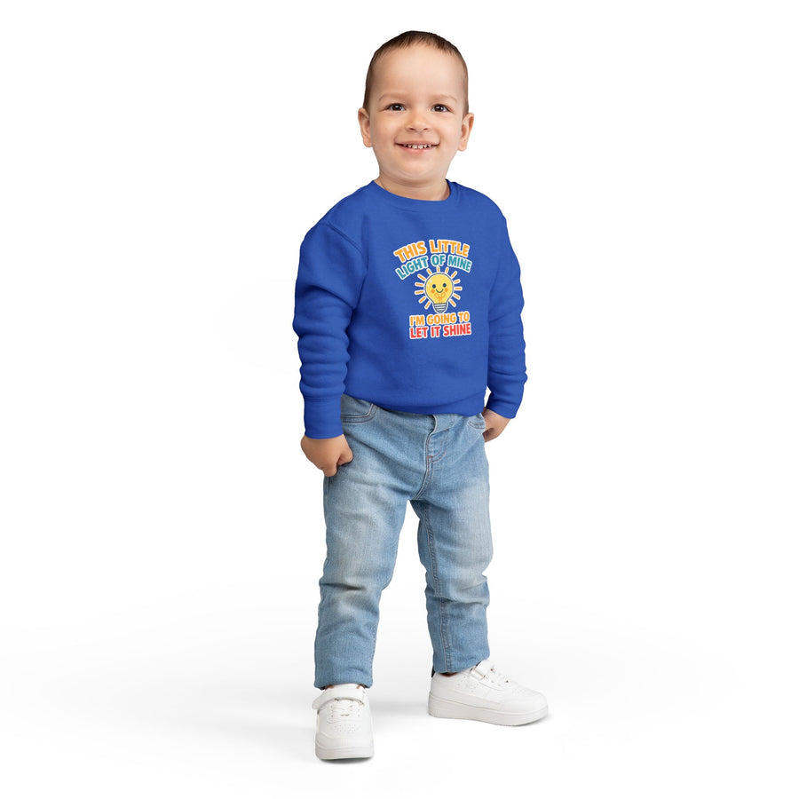 This Little Light of Mine Toddler Sweatshirt Pullover