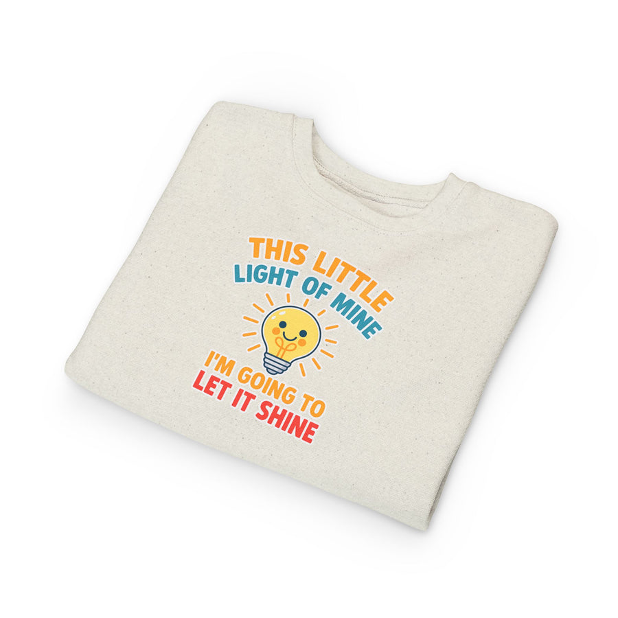 This Little Light of Mine Toddler Sweatshirt Pullover