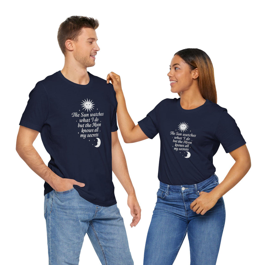 Sun and Moon Celestial Quote Unisex T-Shirt