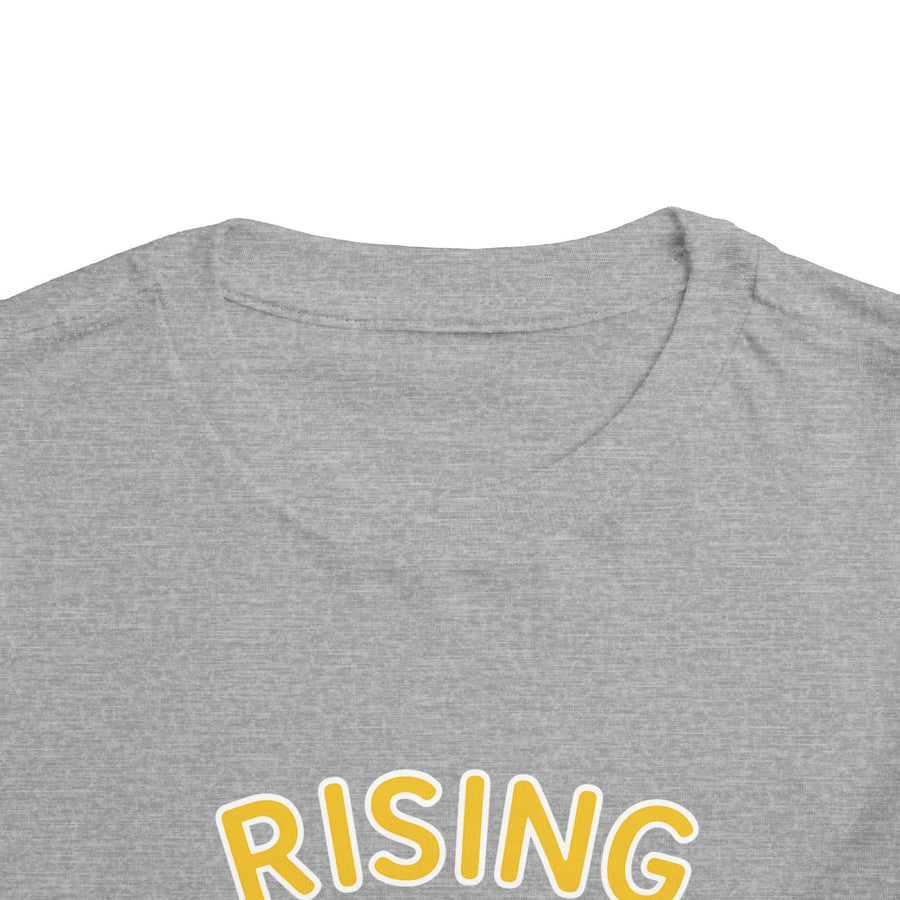 Rising Little Star Toddler T-Shirt – Cute Yellow Star Graphic