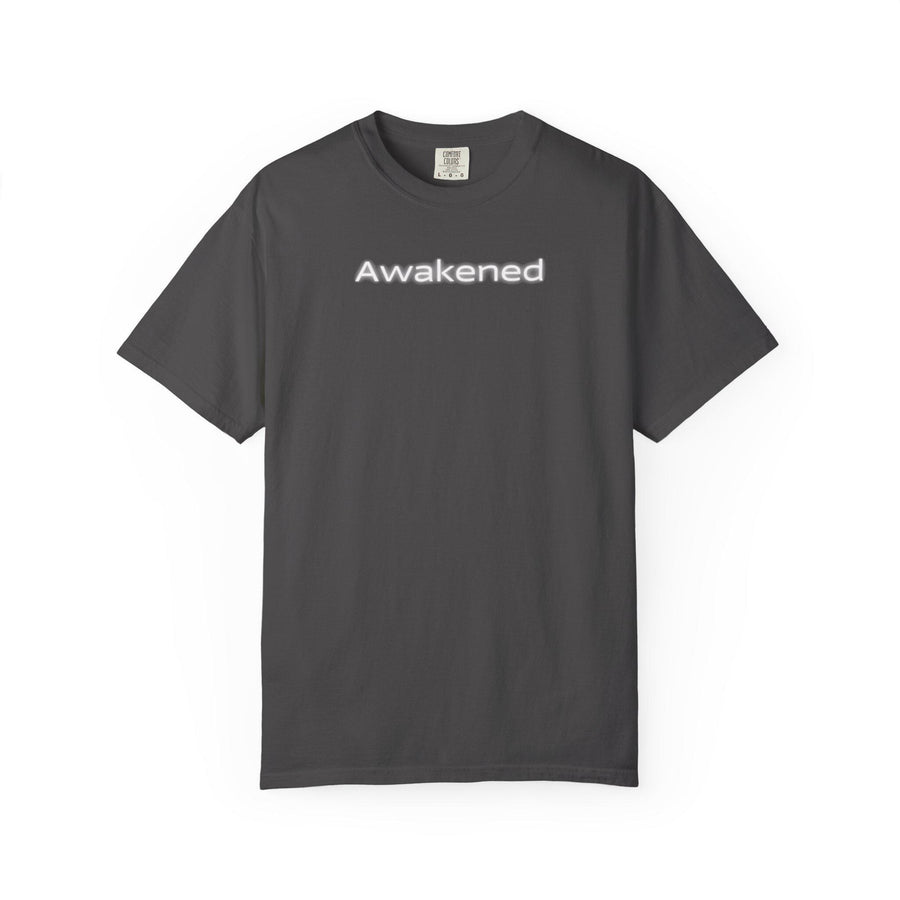Awakened T-shirt - Unisex Garment-Dyed Spiritual Tee