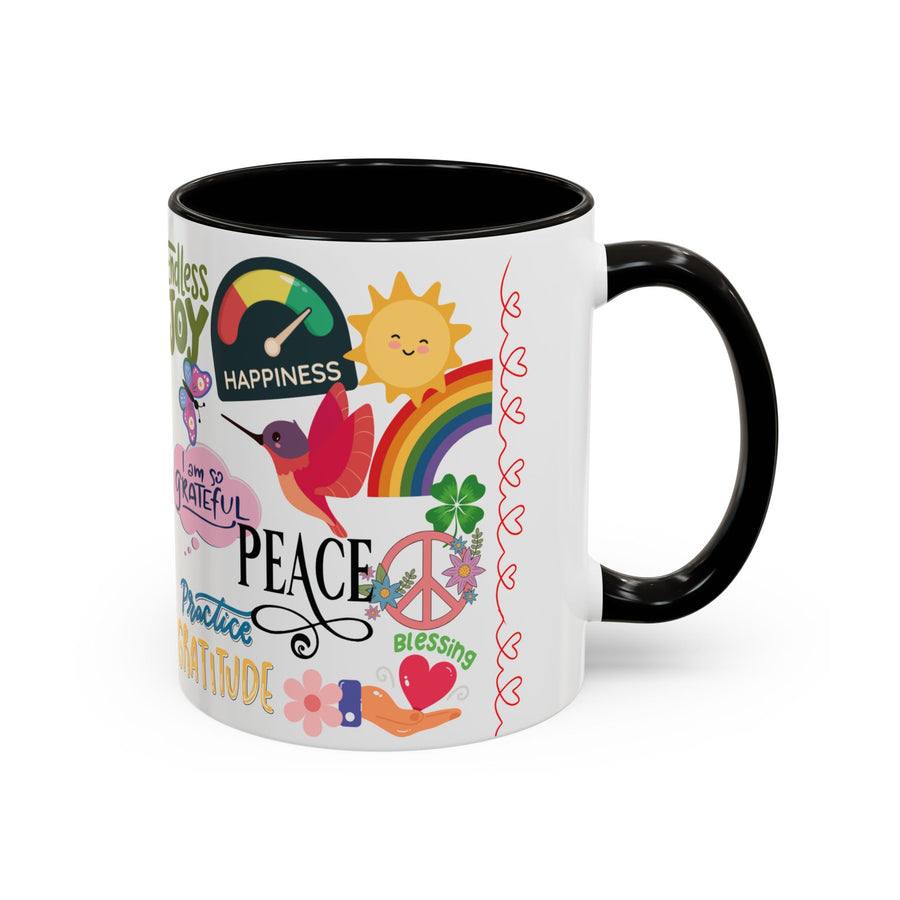 Grateful & Joy Inspirational Coffee Mug (11oz/15oz)
