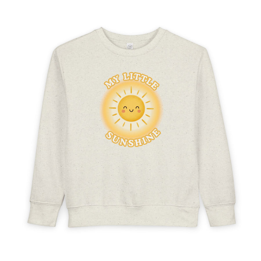 Cute Sun Toddler Sweatshirt - 'My Little Sunshine' Graphic Pullover