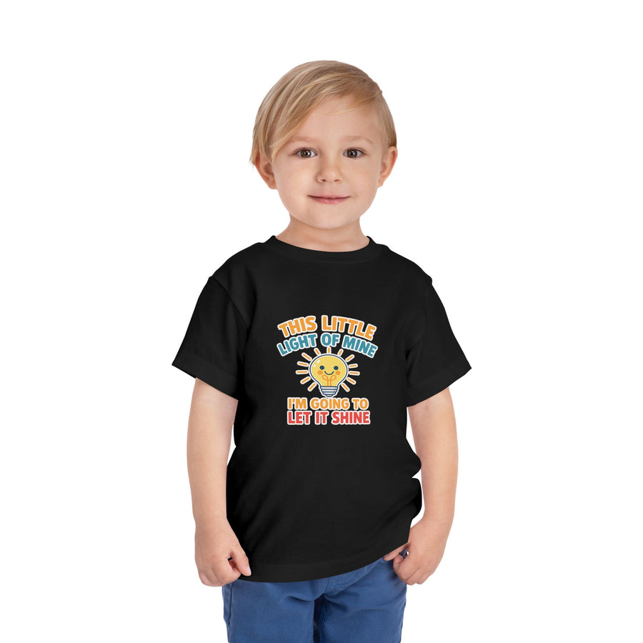 This Little Light of Mine Toddler T-shirt Bright Kids Tee